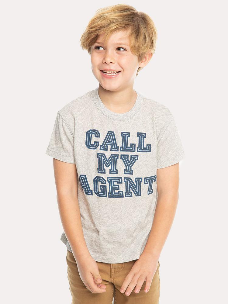 Chaser Boys' Gauzy Cotton Short Sleeve Tee - Saint Bernard