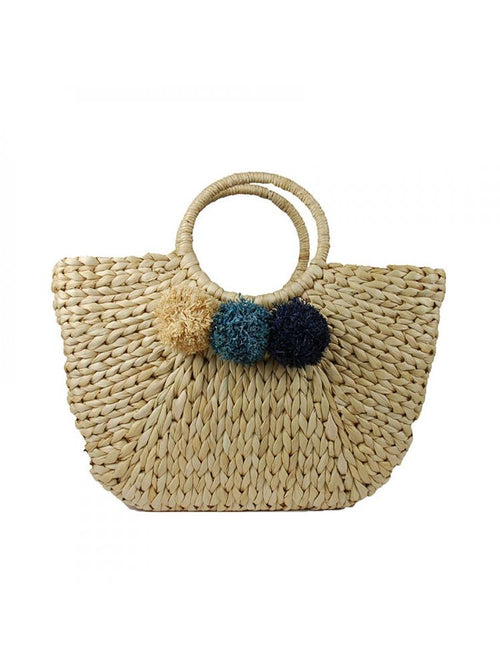 Hat Attack Pom Pom Tote - Saint Bernard