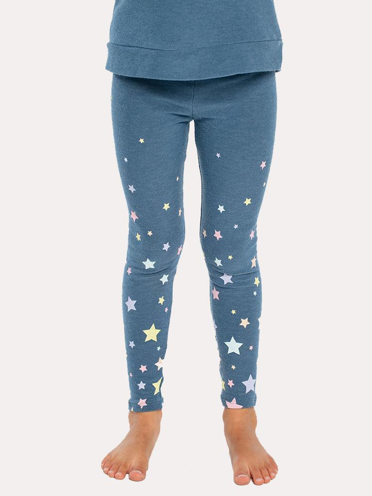 Chaser Girls' Cozy Knit Classic Legging - Saint Bernard