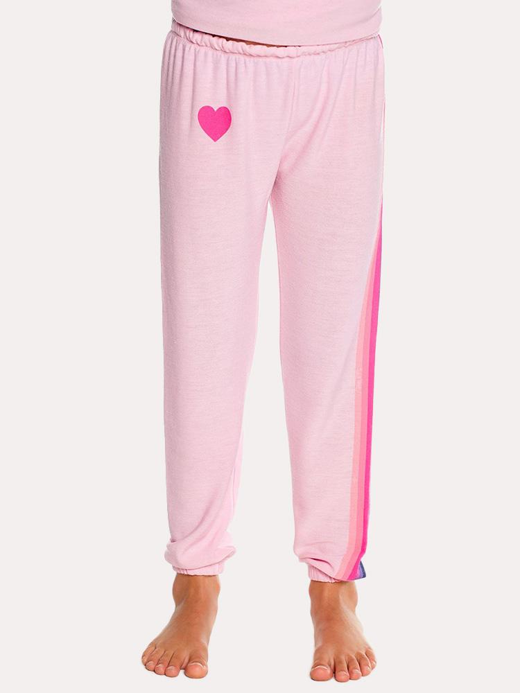 Chaser Girls' Cozy Knit Sweatpant - Saint Bernard