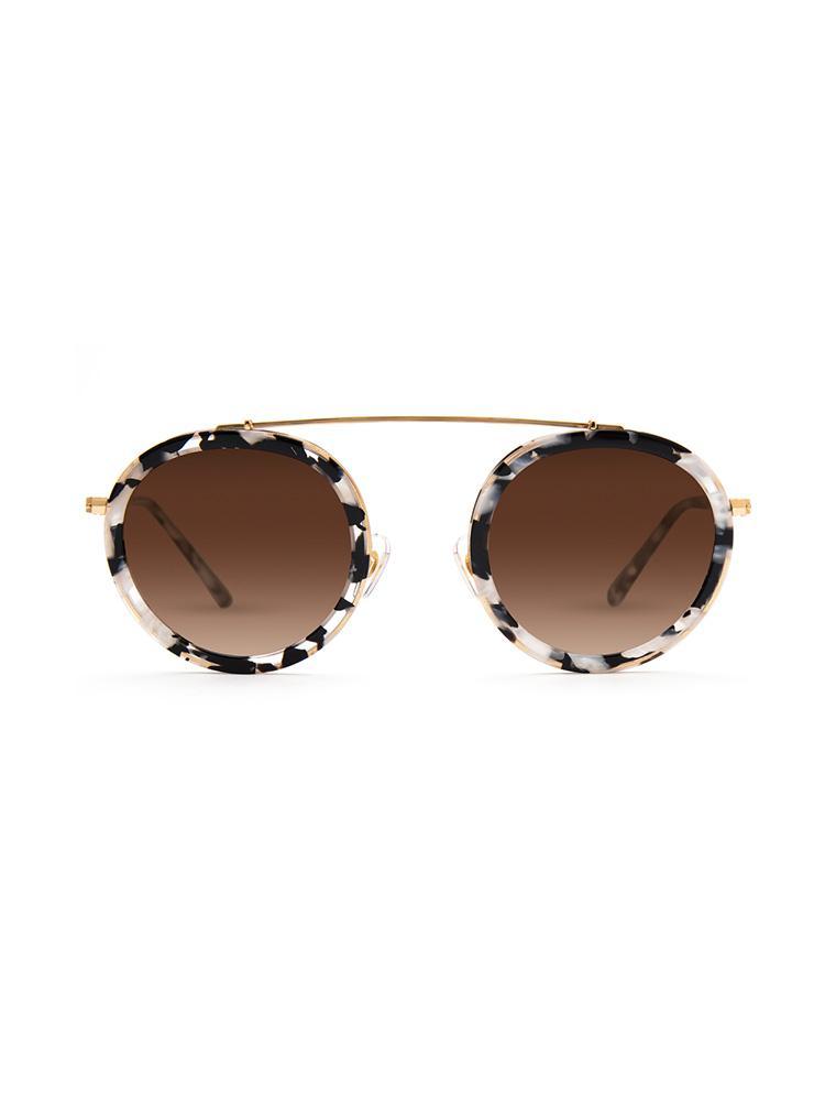 Krewe Conti Interstellar 24K Sunglasses - Saint Bernard