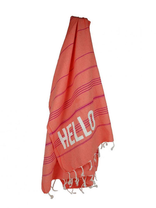 Hat Attack Statement Beach Throws - Saint Bernard