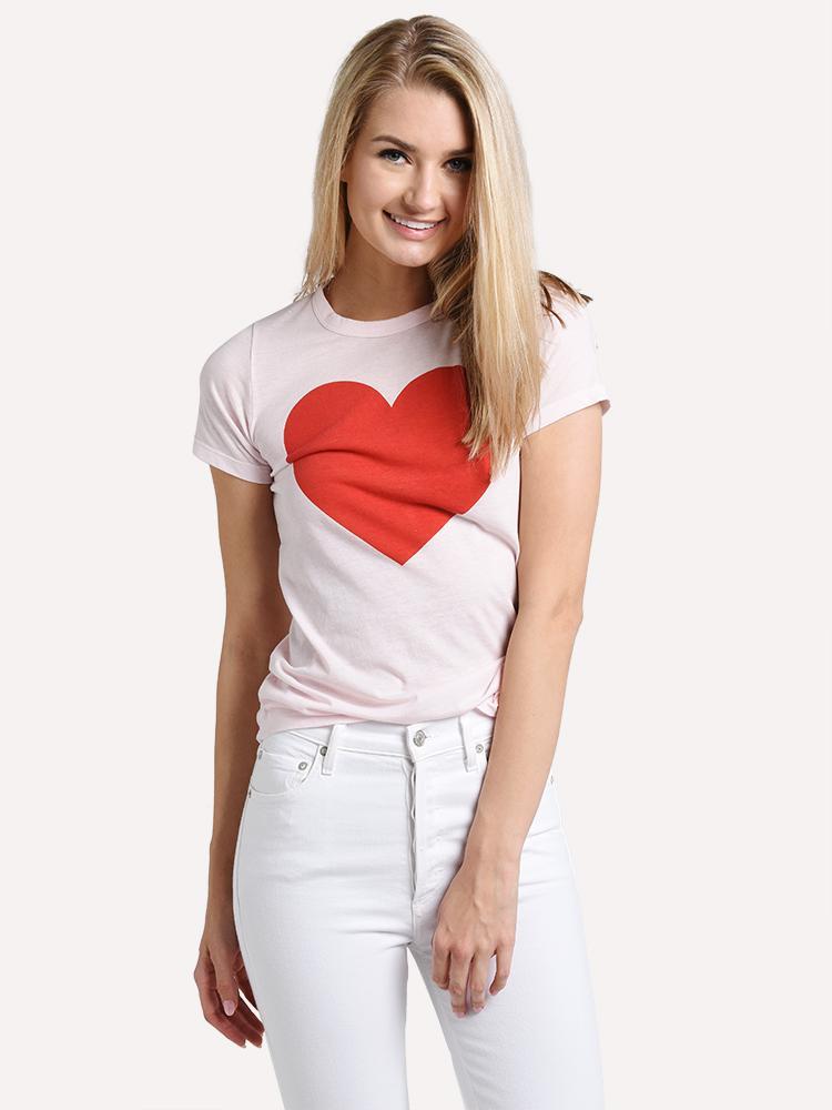 Chaser Red Heart Tee - Saint Bernard
