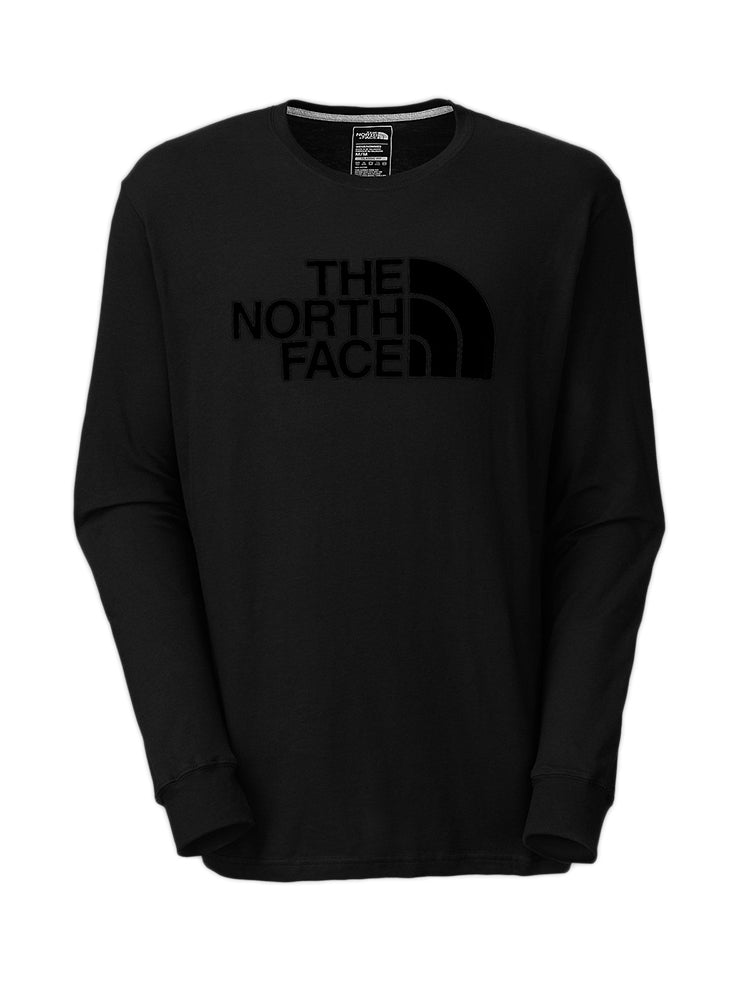 The North Face Men's Long Sleeve Half Dome Logo Tee - Saint Bernard