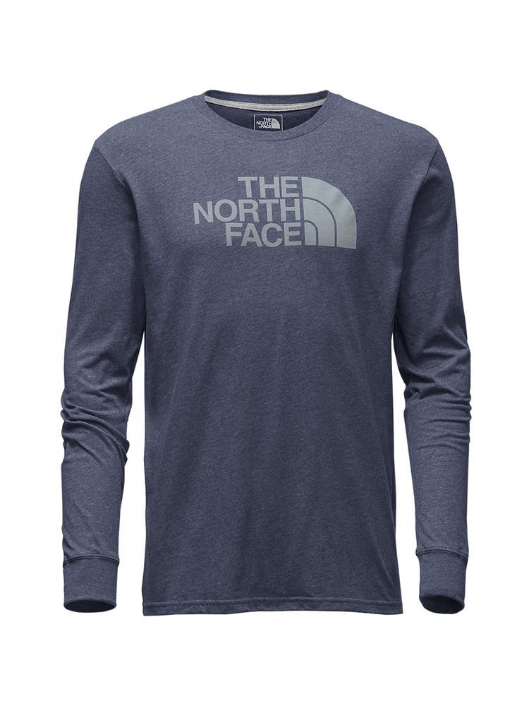 The North Face Men's Long Sleeve Half Dome Logo Tee - Saint Bernard
