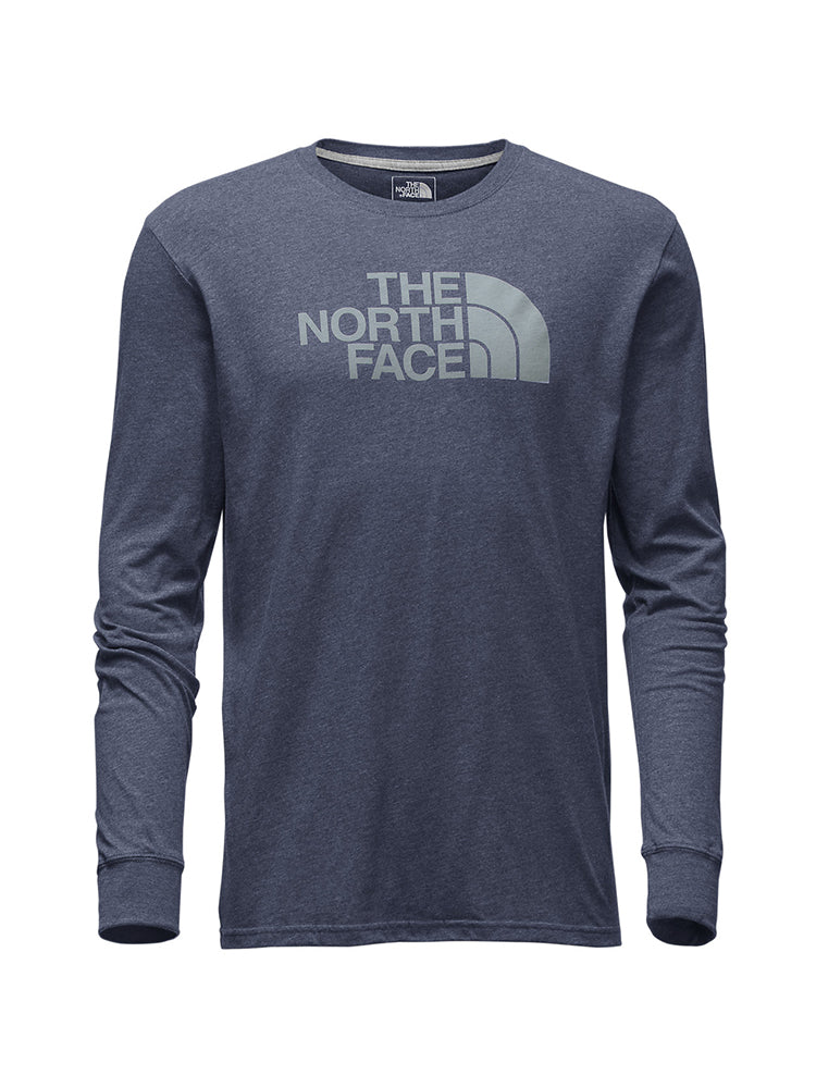 The North Face Men's Long Sleeve Half Dome Logo Tee - Saint Bernard