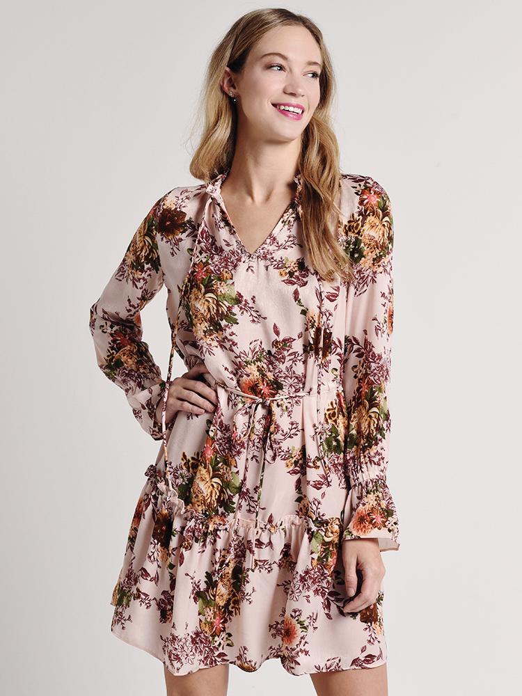 Illa Illa Floral Dress - Saint Bernard