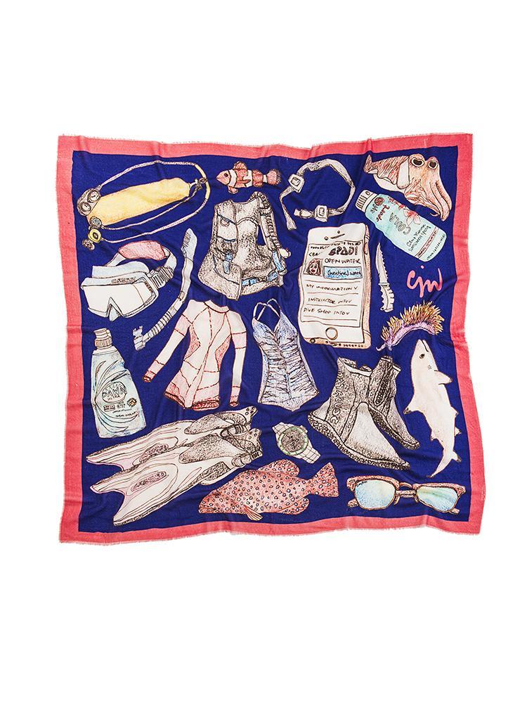 CJW Scuba Scarf - Saint Bernard