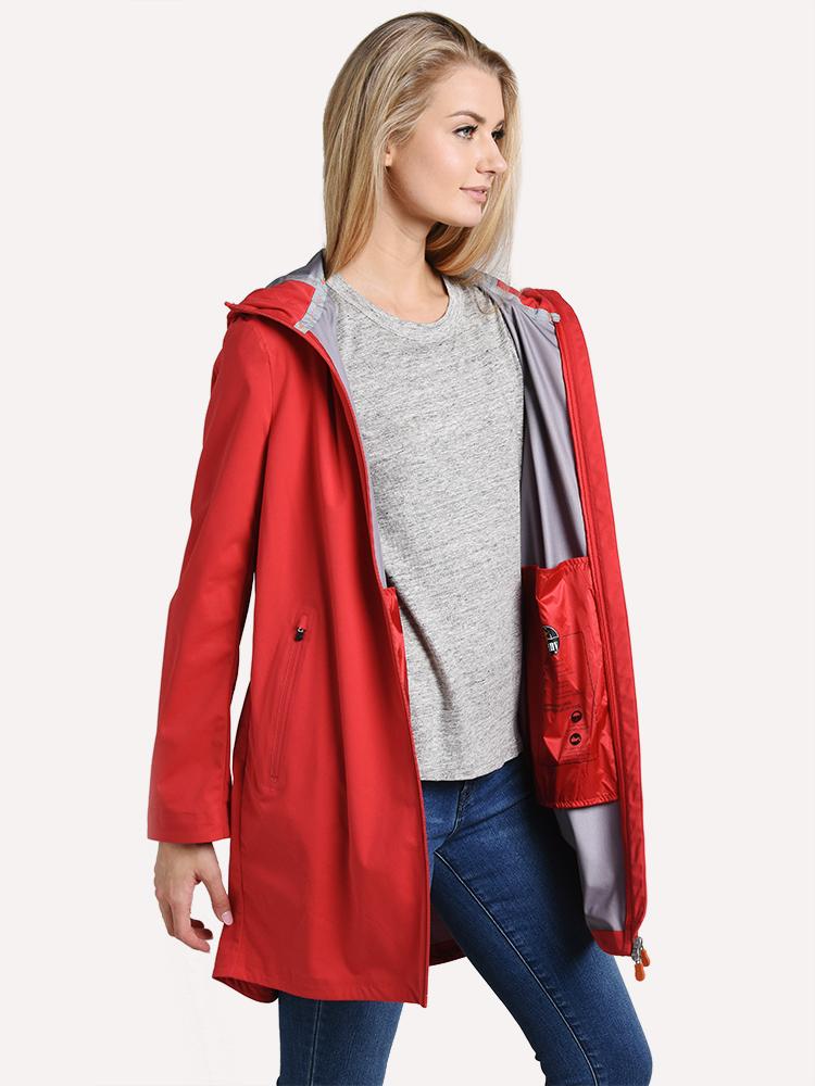 Save the Duck Women's Bark Hooded Coat - Saint Bernard