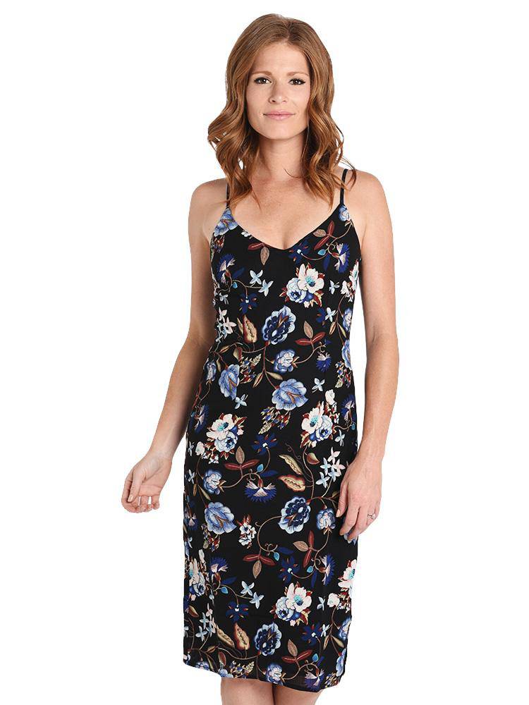Re:Named Summer Garden Midi Dress - Saint Bernard