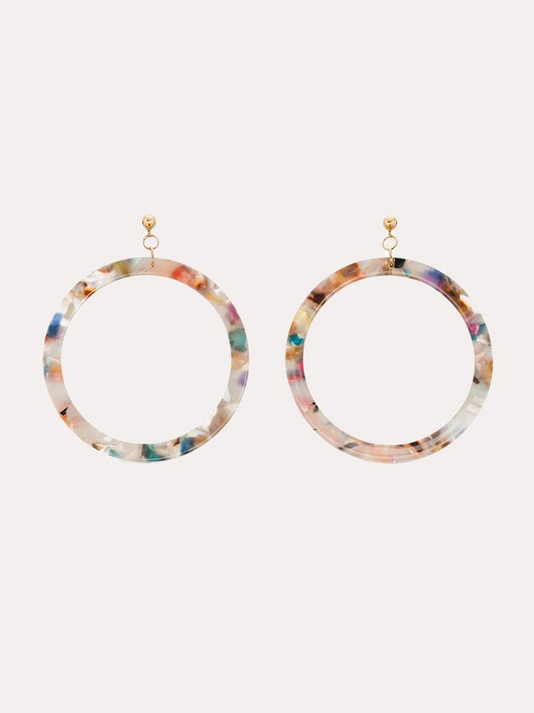 Joy Dravecky St Tropez Pearl Hoop Earrings - Saint Bernard
