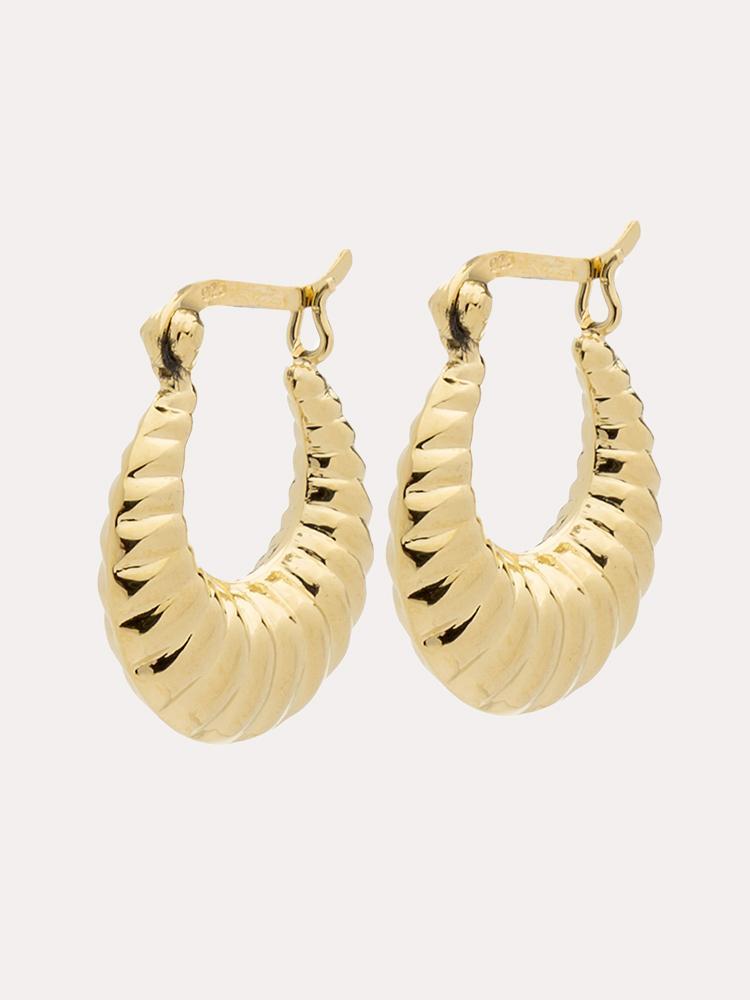 Joy Dravecky Eternity Hoop Earrings - Saint Bernard