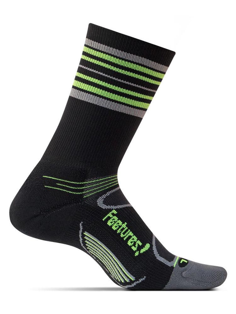 Feetures Men's Elite Light Cushion Mini Crew Socks - Saint Bernard