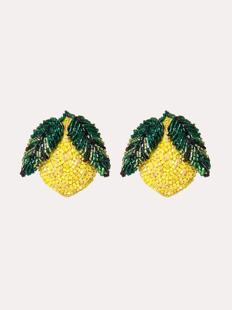 Mignonne Gavigan Lemon Stud Earrings