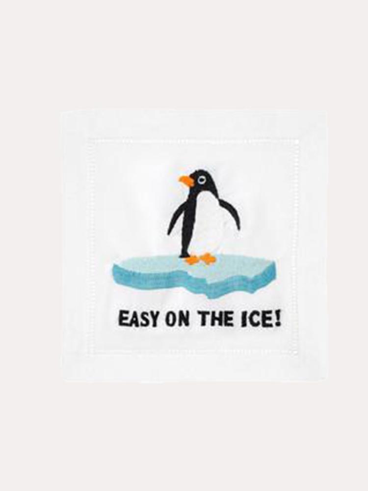 August Morgan Easy On The Ice Set of 4 - Saint Bernard