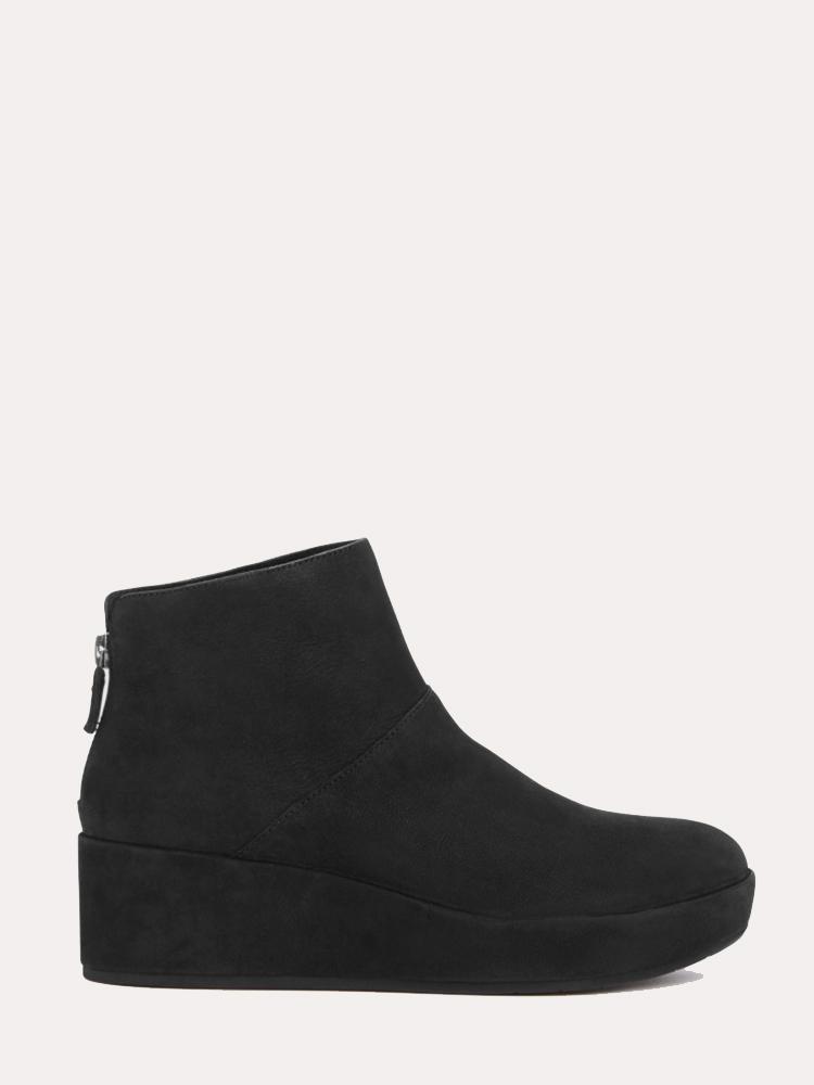 Eileen Fisher Verdi Nubuck Bootie - Saint Bernard