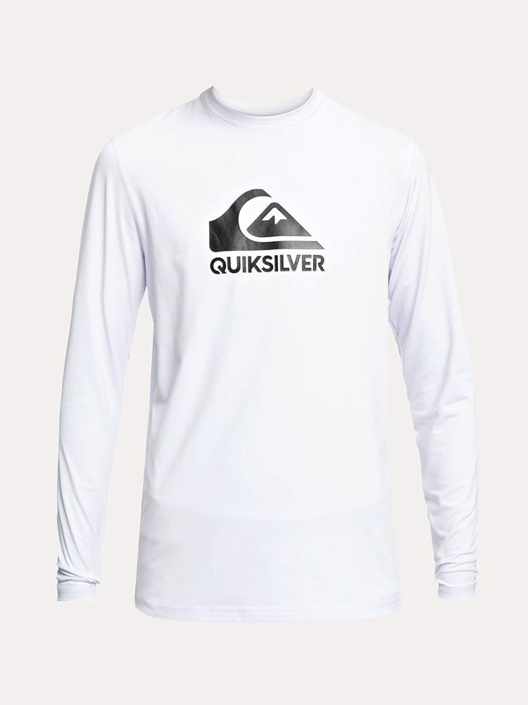 Quiksilver Boys' 8-16 Solid Streak Long Sleeve UPF 50 Surf Tee - Saint Bernard