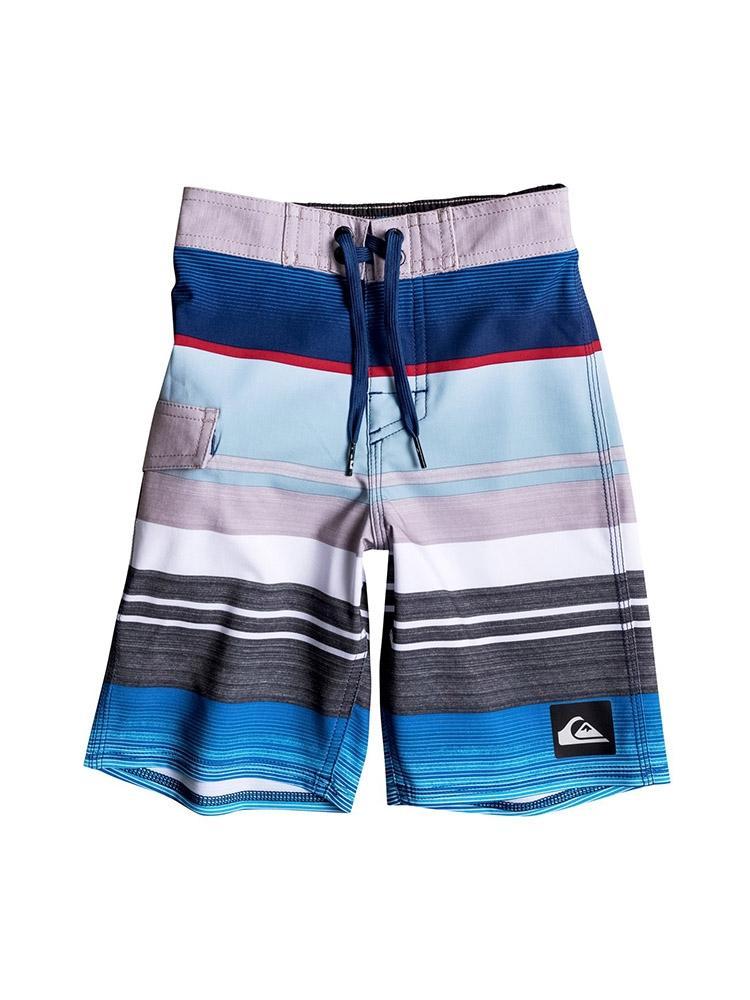 Quiksilver Boys' Everyday Stripe Vee 14.5 Boardshort - Saint Bernard