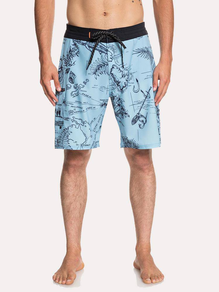 Quiksilver Men's Waterman Angler 20" Boardshort - Saint Bernard