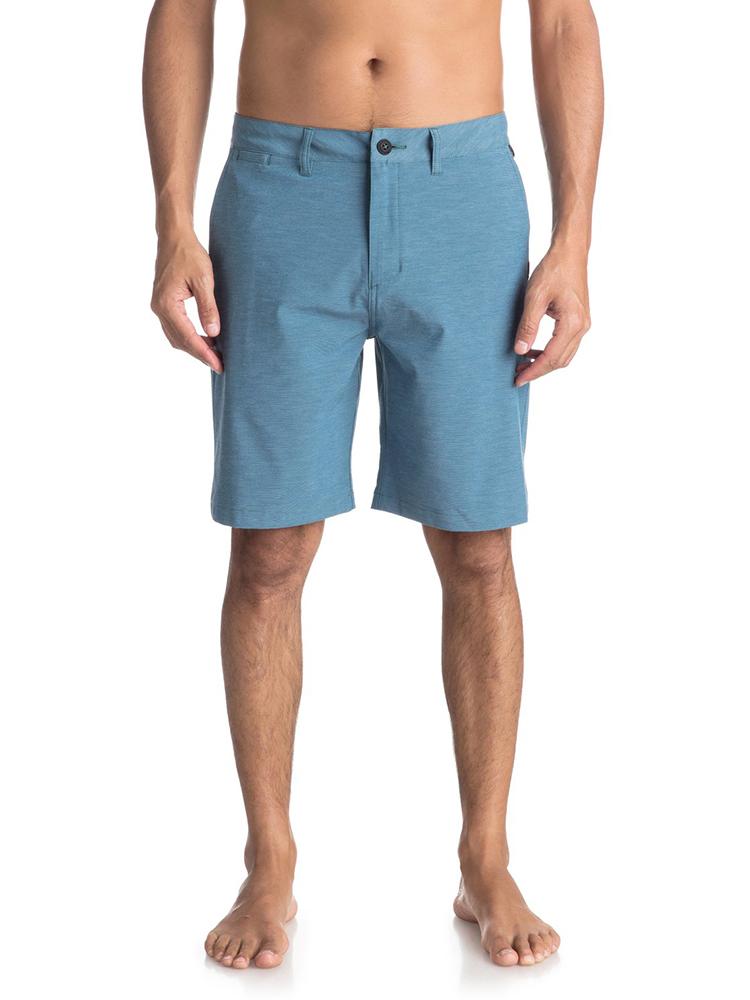Quiksilver Men's Union Heather 20 Inch Amphibian Short - Saint Bernard