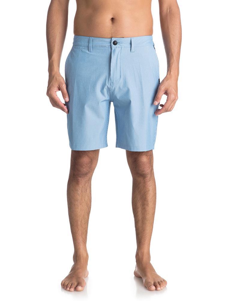 Quiksilver Men's Union Pinstripe 19 Inch Amphibian Short - Saint Bernard