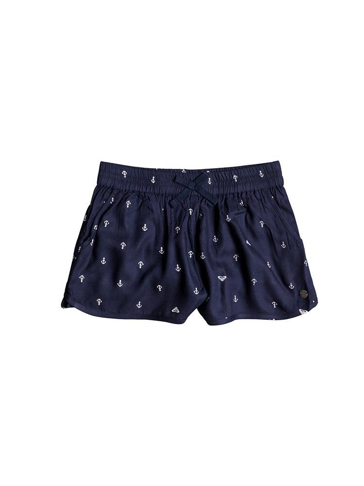 Roxy Girls' 7-14 Lifetime Dreamer Beach Shorts - Saint Bernard