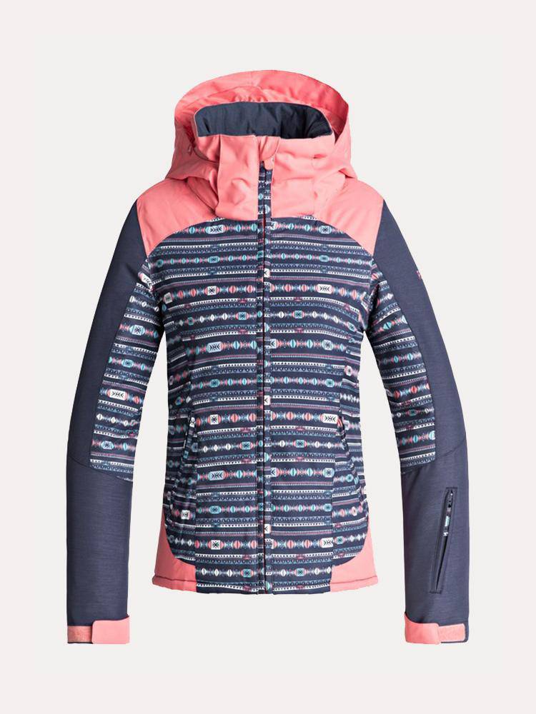 Roxy Girls' 7-14 Sassy Snow Jacket - Saint Bernard