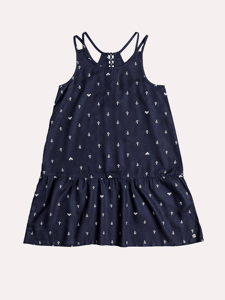 Roxy Girls 7-14 Moments of Time Strappy Dress - Saint Bernard