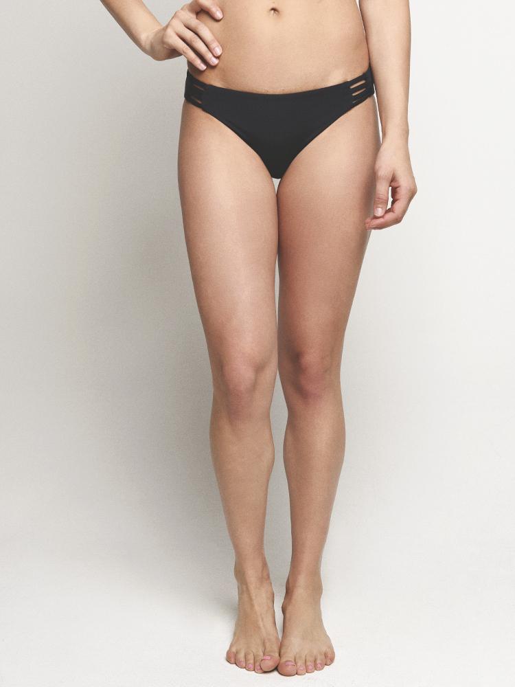 Roxy Solid Softly Love Reverisble 70s Bikini Bottom - Saint Bernard