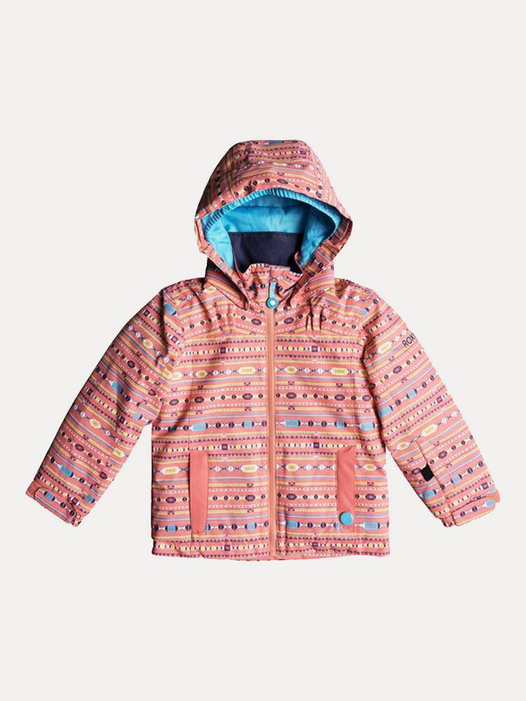 Roxy Girls' 2-6 Mini Jetty Snow Jacket - Saint Bernard