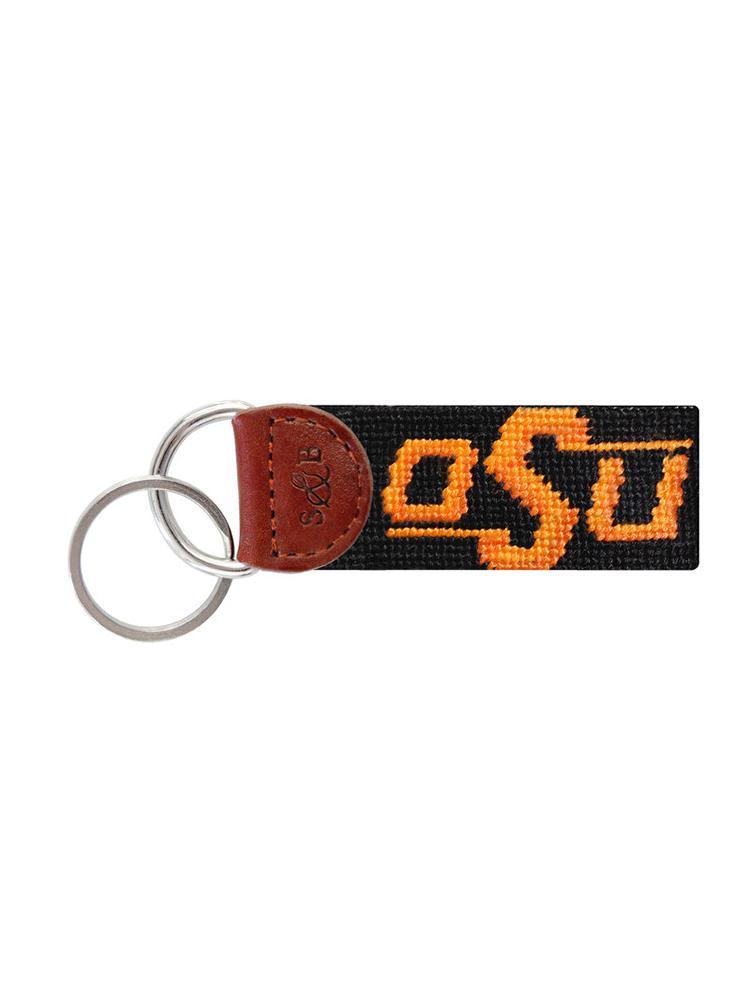 Smathers & Branson Oklahoma State Key Fob - Saint Bernard