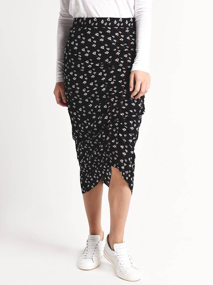 Tanya Taylor Poppy Print Riva Skirt - Saint Bernard
