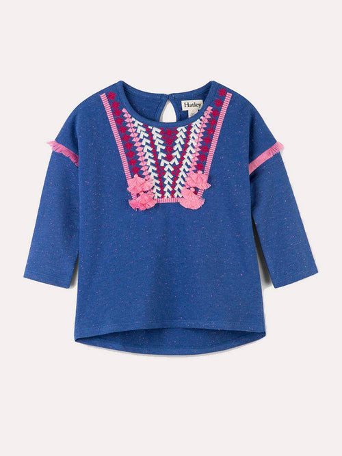 Hatley Statement Necklace Pullover - Saint Bernard