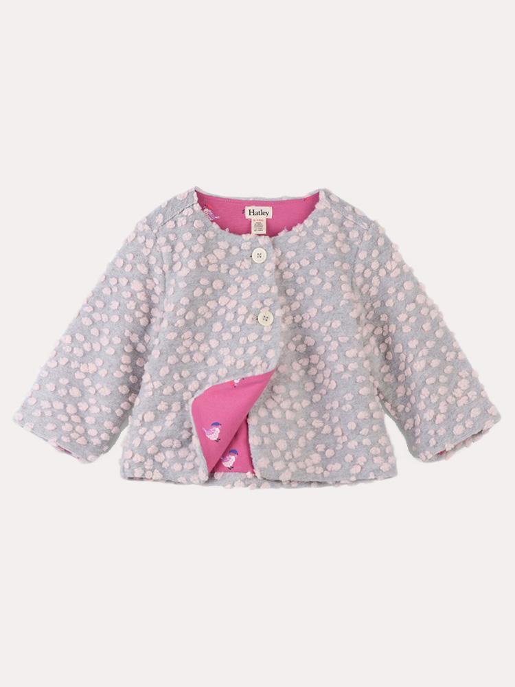 Hatley Pink Dots Baby Jacket - Saint Bernard