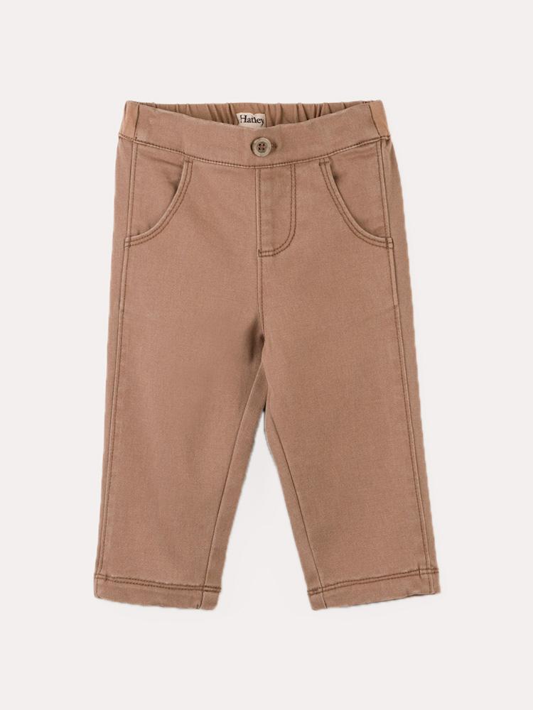 Hatley Tan Baby Khakis - Saint Bernard