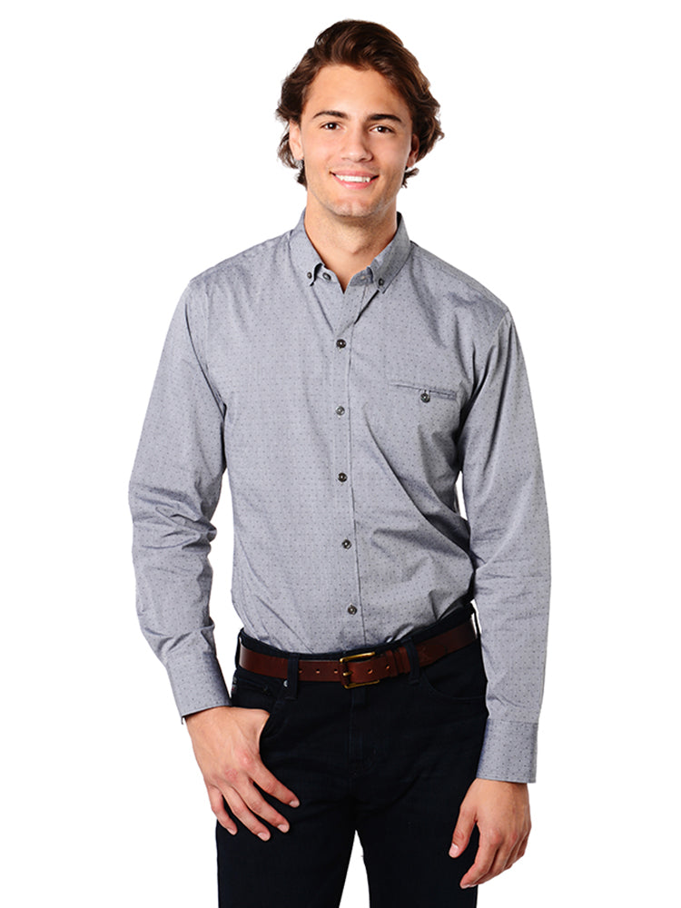 Zachary Prell Yama Long Sleeve Woven Shirt