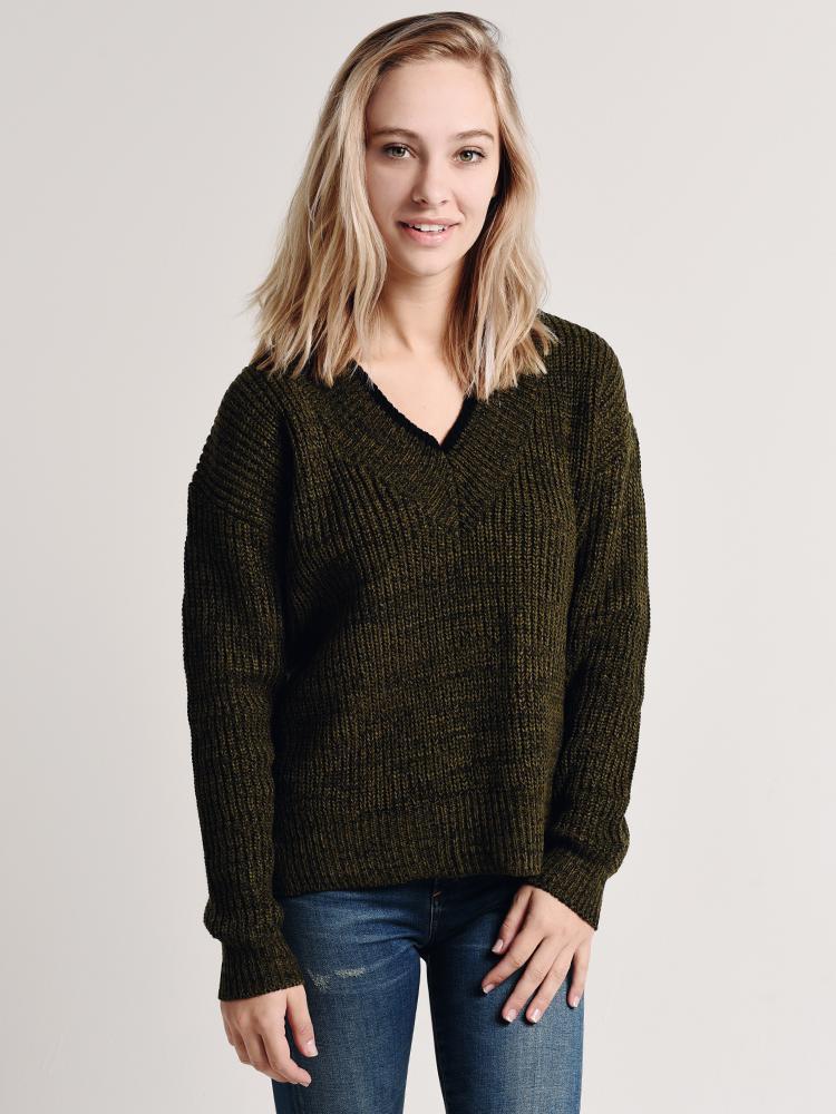 John & Jenn Sigfird V-Neck Sweater - Saint Bernard