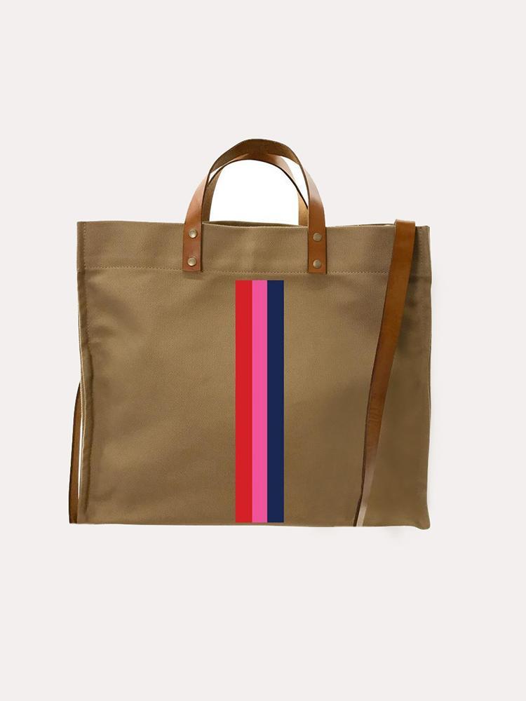 Parker Thatch Plimpton Stripe Mini Bag - Saint Bernard