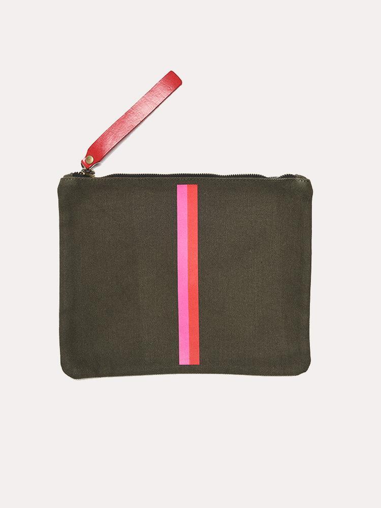 Parker Thatch Mimi Flat Clutch - Saint Bernard