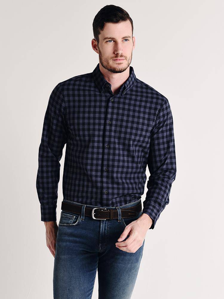 Mizen+Main Palmetto Shirt - Saint Bernard