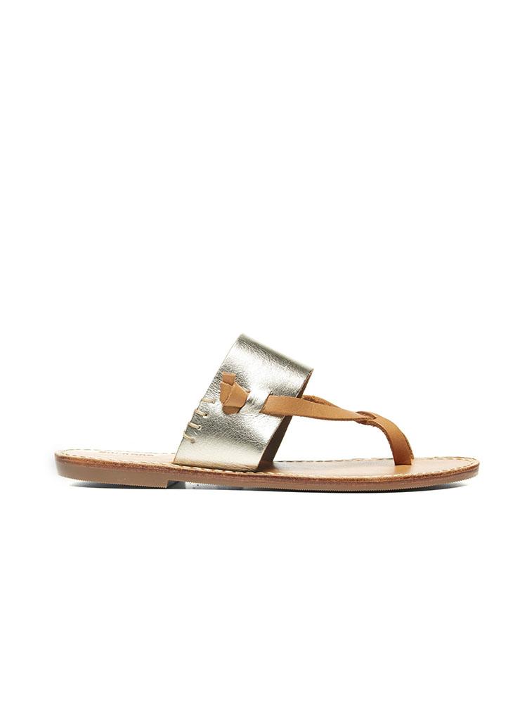 Soludos Slotted Thong Sandal - Saint Bernard
