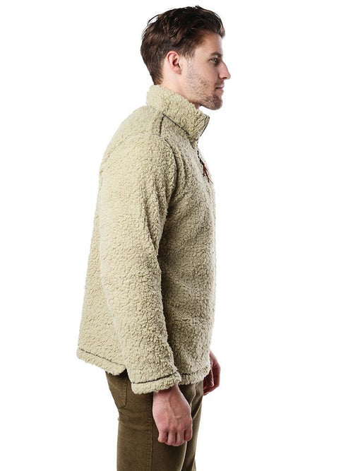 Saint Bernard Men's Fuzzy 1/4 Zip Pullover