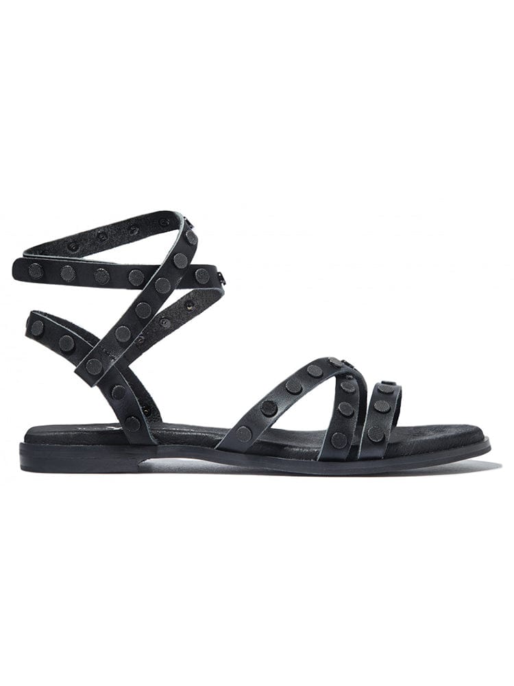 Yosi Samra Madison Studs Leather Sandal - Saint Bernard