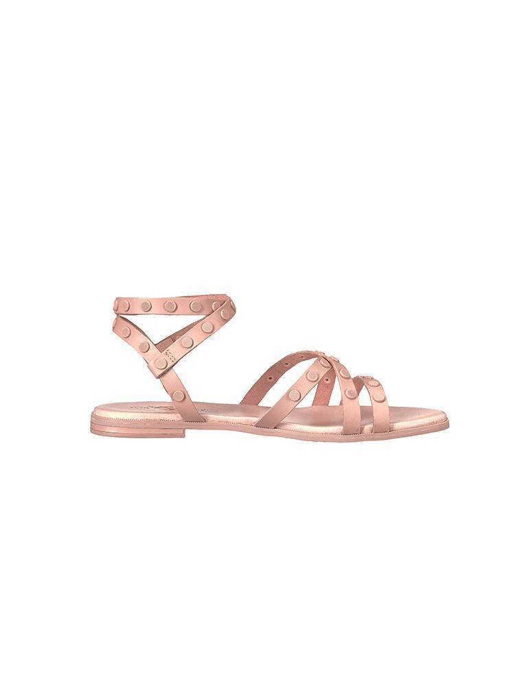 Yosi Samra Madison Studs Leather Sandal - Saint Bernard