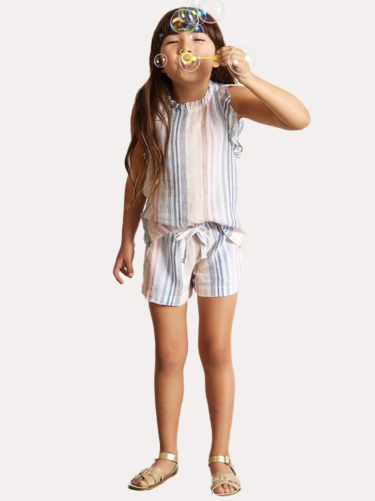 Bella Dahl Girls' Easy Short - Saint Bernard