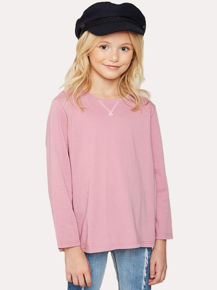 Hayden Long Sleeve Oversized Top - Saint Bernard