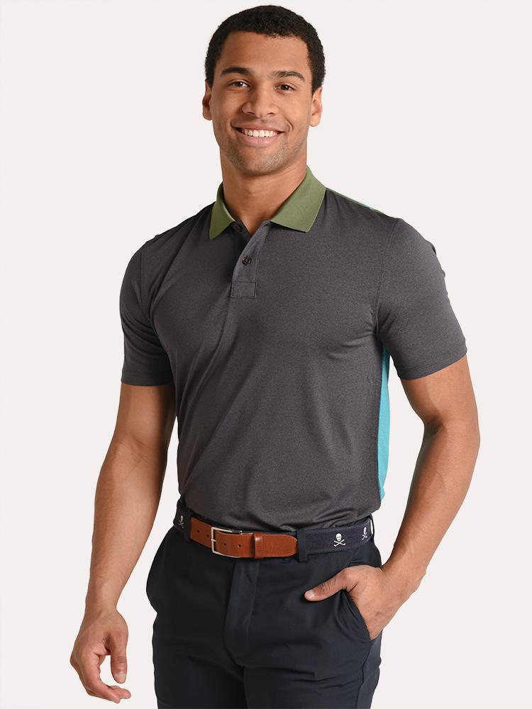 G/Fore Perforated Back Polo - Saint Bernard