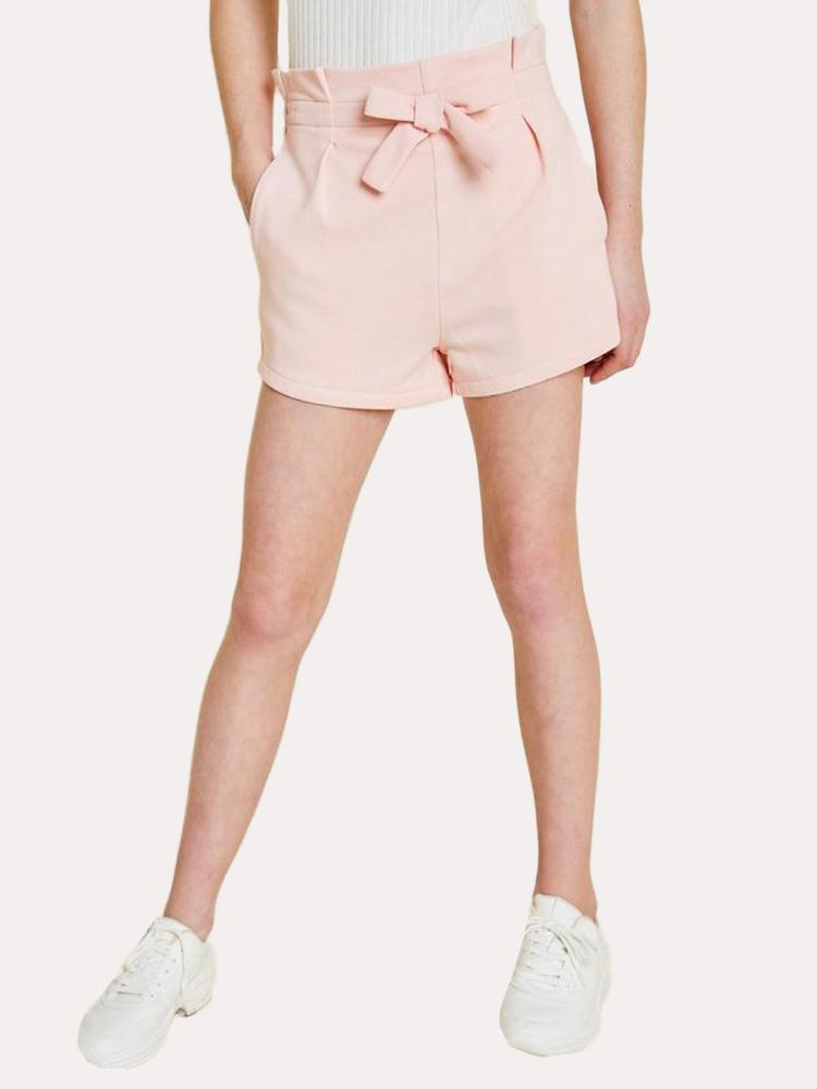 Hayden Girls' Terry Bow-Tie Shorts