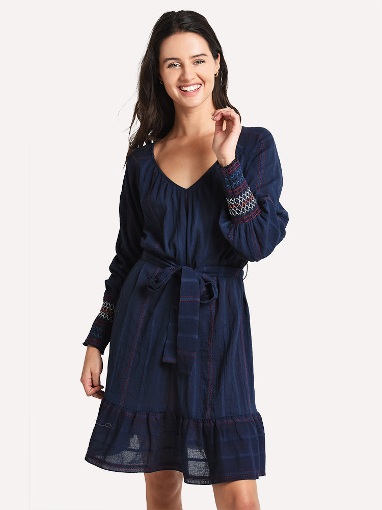 Whim Gauri Dress - Saint Bernard