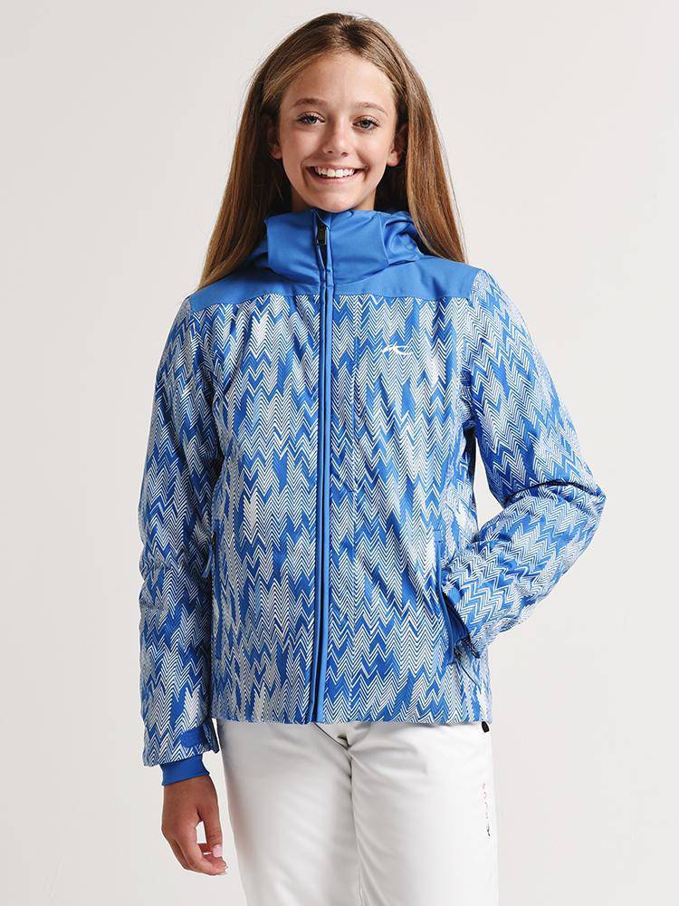 Kjus Girls' Surface Jacket - Saint Bernard
